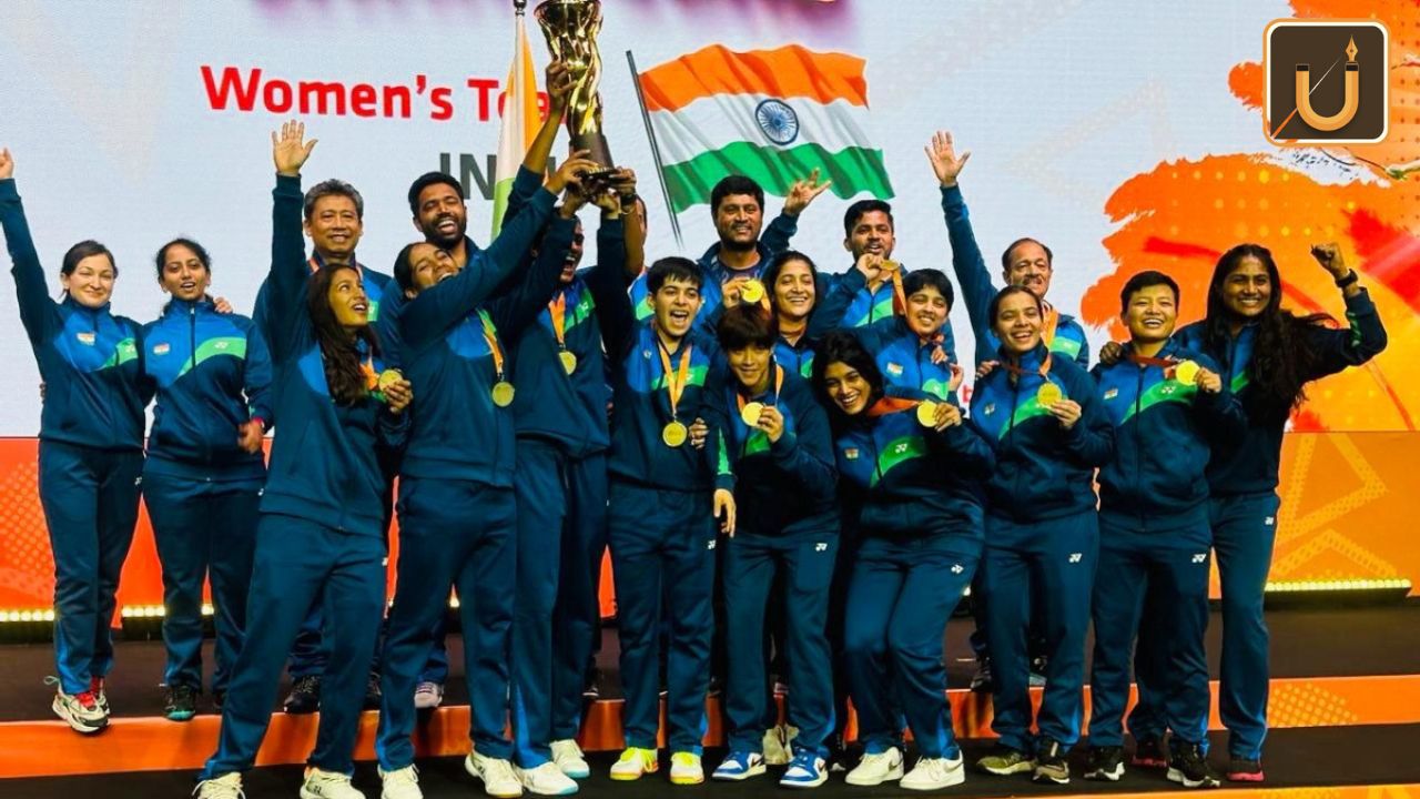 Usthadian Academy /Badminton Asia Team Championships 2024: India Women Win Title